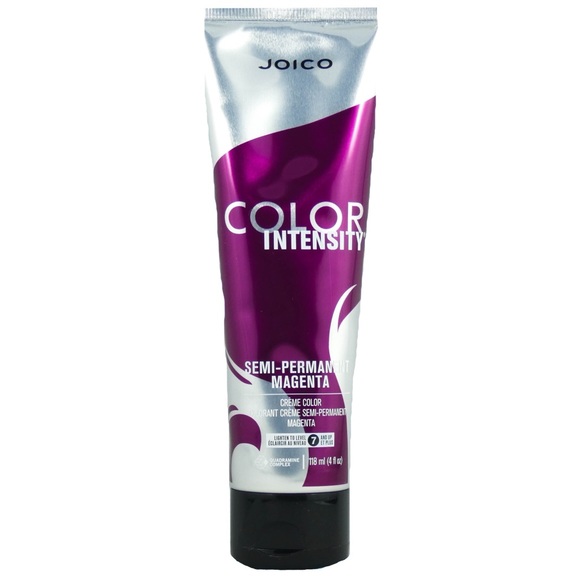 6 sealed tubes of Joico K-PAK Color Intensity Semi-Permanent - Magenta, 118ml